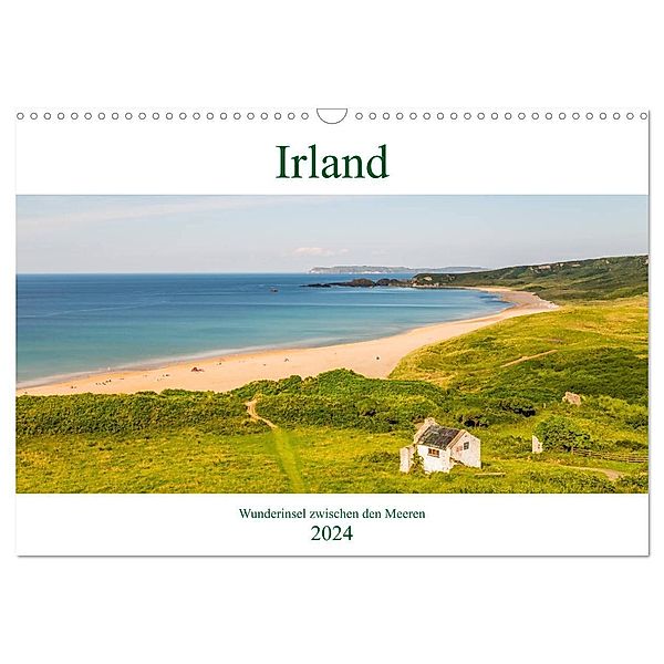 Irland. Insel zwischen den Meeren (Wandkalender 2024 DIN A3 quer), CALVENDO Monatskalender, TEKTUR