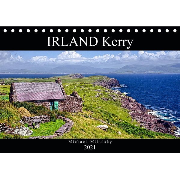 IRLAND Kerry (Tischkalender 2021 DIN A5 quer), Michael Mikulsky