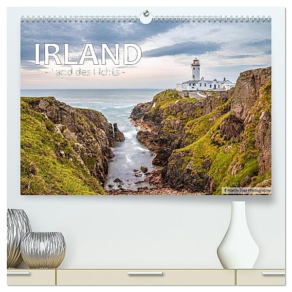 Irland, Land des Lichts (hochwertiger Premium Wandkalender 2024 DIN A2 quer), Kunstdruck in Hochglanz, Martin Ziaja