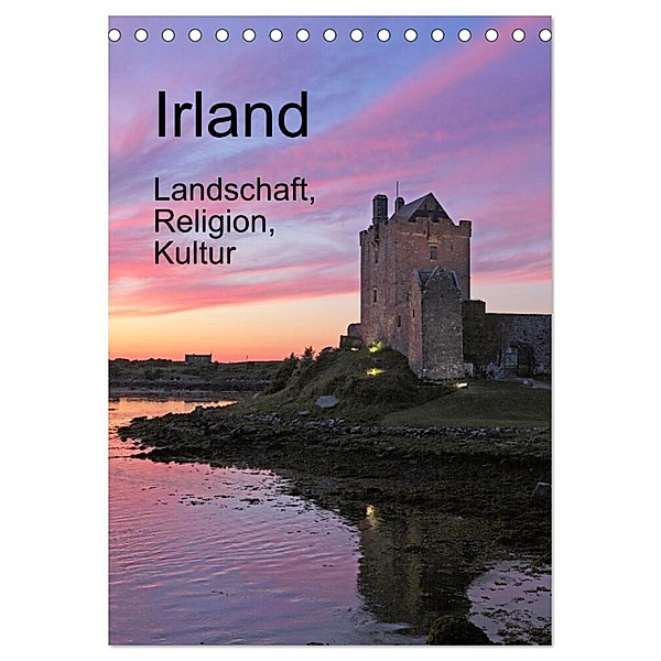 Irland - Landschaft, Religion, Kultur (Tischkalender 2024 DIN A5 hoch), CALVENDO Monatskalender, Siegfried Kuttig