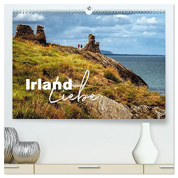 Irland-Liebe (hochwertiger Premium Wandkalender 2025 DIN A2 quer), Kunstdruck in Hochglanz, Calvendo, Karin Dietzel