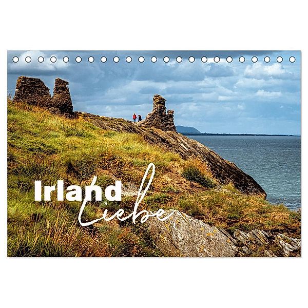 Irland-Liebe (Tischkalender 2025 DIN A5 quer), CALVENDO Monatskalender, Calvendo, Karin Dietzel