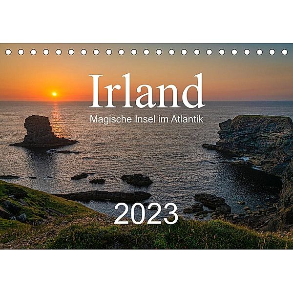Irland - Magische Insel im Atlantik 2023 (Tischkalender 2023 DIN A5 quer), Markus Helfferich