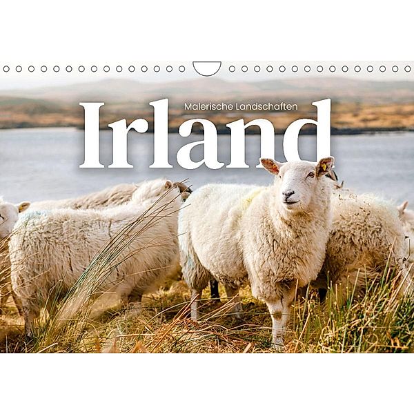 Irland - Malerische Landschaften (Wandkalender 2023 DIN A4 quer), Happy Monkey
