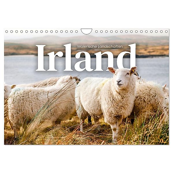 Irland - Malerische Landschaften (Wandkalender 2025 DIN A4 quer), CALVENDO Monatskalender, Calvendo, Happy Monkey