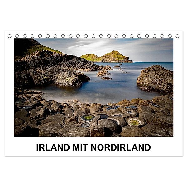 Irland mit Nordirland (Tischkalender 2024 DIN A5 quer), CALVENDO Monatskalender, Christian Hallweger