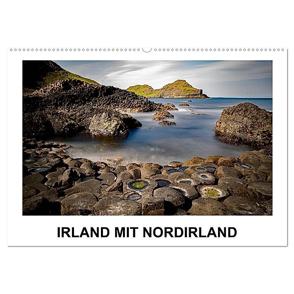 Irland mit Nordirland (Wandkalender 2024 DIN A2 quer), CALVENDO Monatskalender, Christian Hallweger