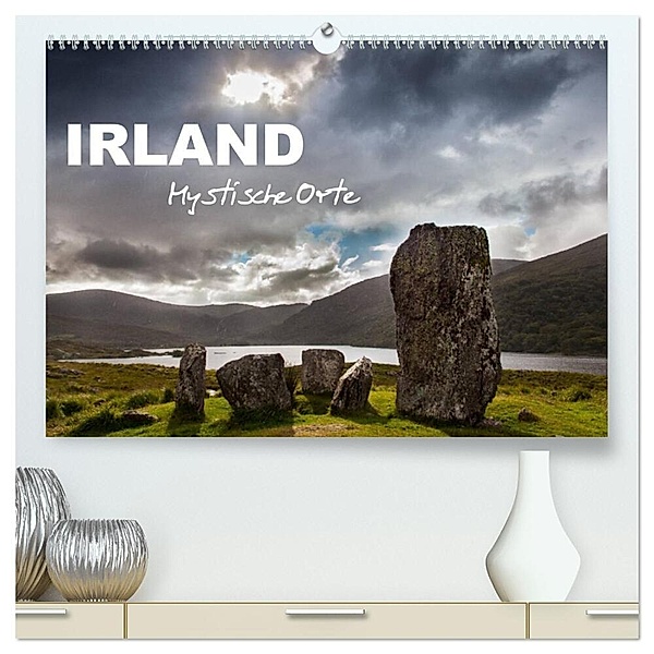 IRLAND - Mystische Orte (hochwertiger Premium Wandkalender 2024 DIN A2 quer), Kunstdruck in Hochglanz, Ferry Böhme