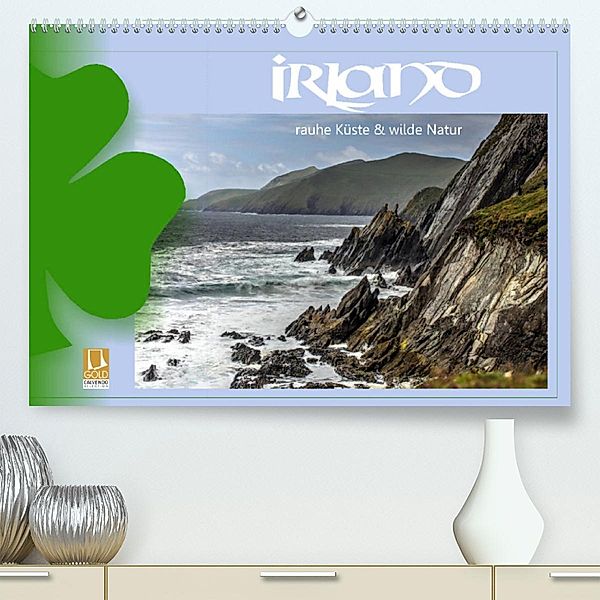 Irland - Rauhe Küste und Wilde Natur (Premium, hochwertiger DIN A2 Wandkalender 2023, Kunstdruck in Hochglanz), Dirk Stamm