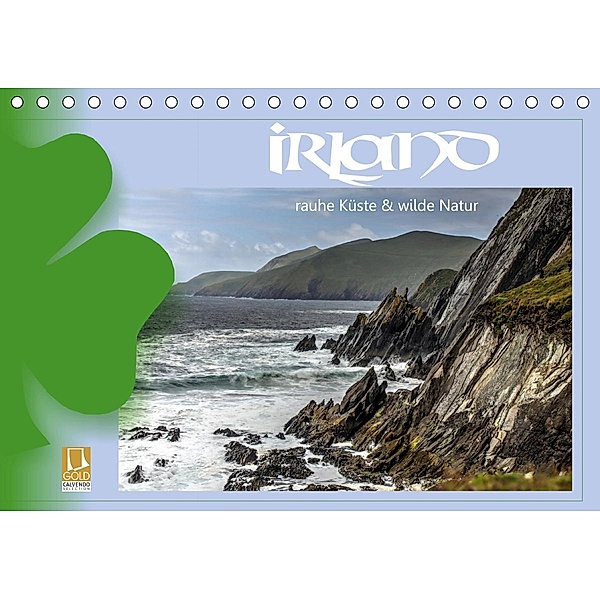 Irland - Rauhe Küste und Wilde Natur (Tischkalender 2021 DIN A5 quer), Dirk Stamm