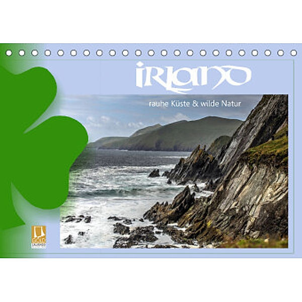 Irland - Rauhe Küste und Wilde Natur (Tischkalender 2022 DIN A5 quer), Dirk Stamm