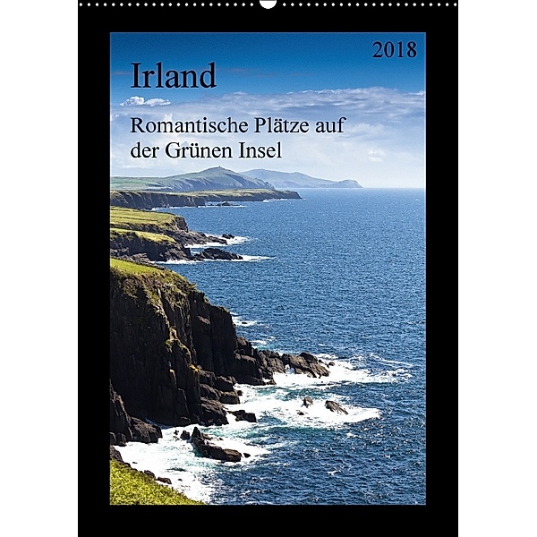 Irland - Romantische Plätze auf der Grünen Insel (Wandkalender 2018 DIN A2 hoch) Dieser erfolgreiche Kalender wurde dies, Holger Hess
