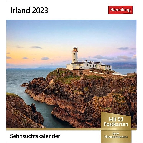 Irland Sehnsuchtskalender 2023. Fernweh in einem kleinen Kalender zum Aufstellen. Die schönsten Landschaften Irlands als, Rainer Grosskopf