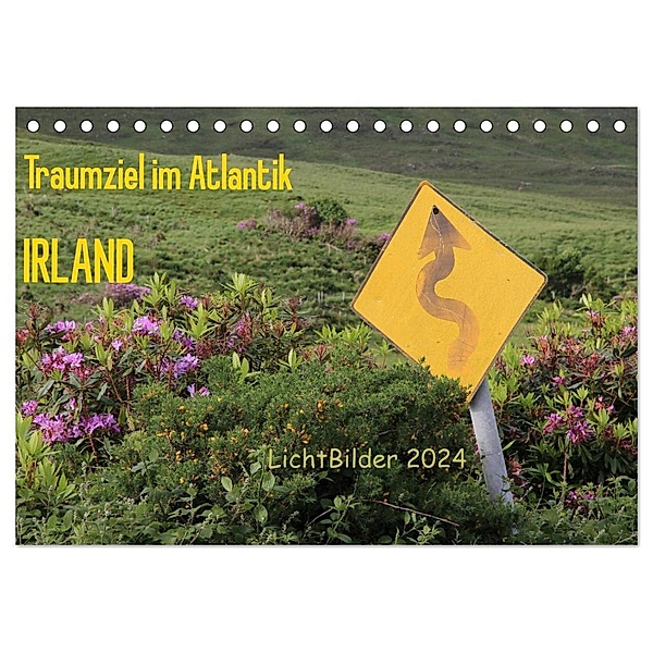 IRLAND Traumziel im Atlantik (Tischkalender 2024 DIN A5 quer), CALVENDO Monatskalender, Frank Weber