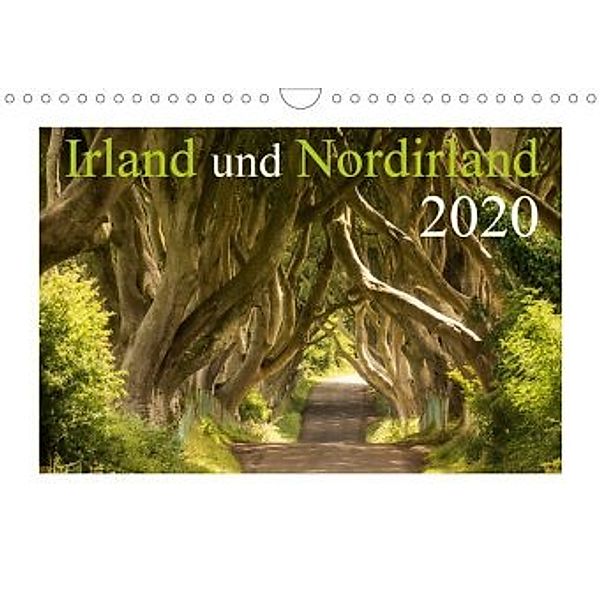 Irland und Nordirland 2020 (Wandkalender 2020 DIN A4 quer), Katja Jentschura