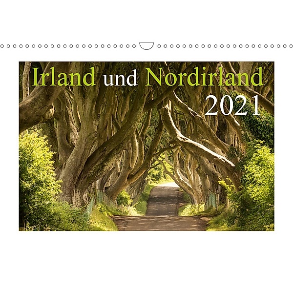 Irland und Nordirland 2021 (Wandkalender 2021 DIN A3 quer), Katja Jentschura