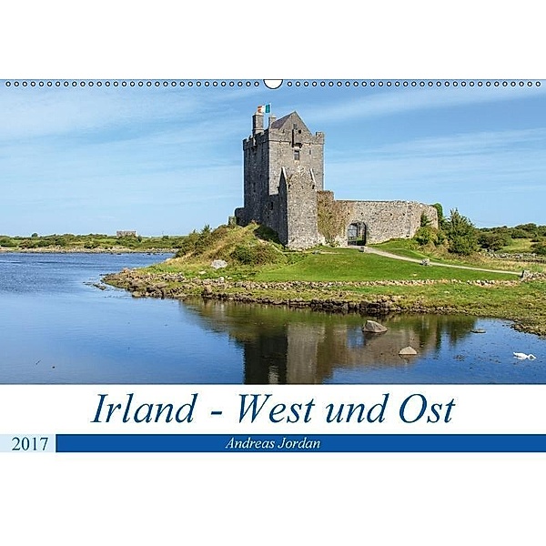 Irland - West und Ost (Wandkalender 2017 DIN A2 quer), Andreas Jordan