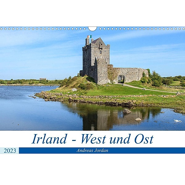 Irland - West und Ost (Wandkalender 2023 DIN A3 quer), Andreas Jordan