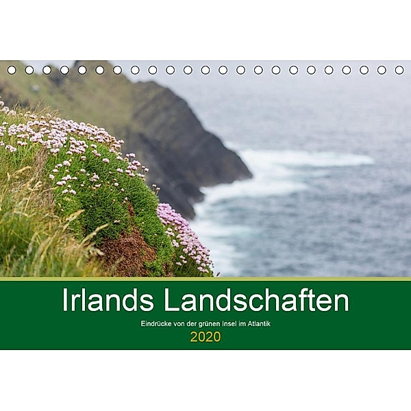 Irlands Landschaften (Tischkalender 2020 DIN A5 quer), Werner Moller