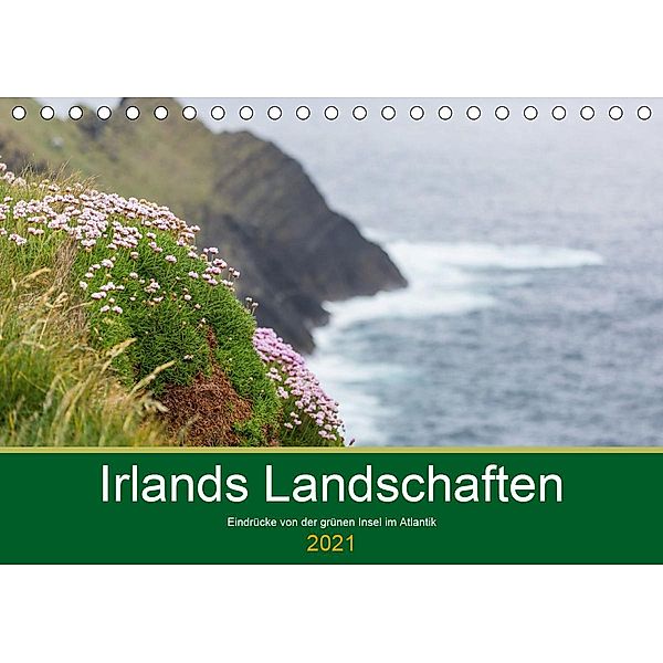 Irlands Landschaften (Tischkalender 2021 DIN A5 quer), Werner Moller