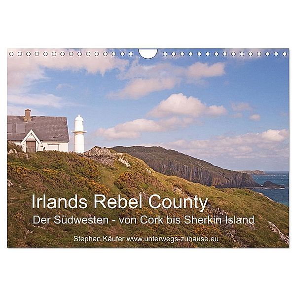 Irlands Rebel County, der Südwesten von Cork bis Sherkin Island (Wandkalender 2025 DIN A4 quer), CALVENDO Monatskalender, Calvendo, Stephan Käufer