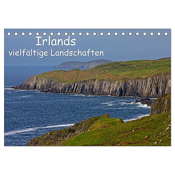 Irlands vielfältige Landschaften (Tischkalender 2024 DIN A5 quer), CALVENDO Monatskalender, Leon Uppena