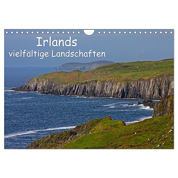 Irlands vielfältige Landschaften (Wandkalender 2024 DIN A4 quer), CALVENDO Monatskalender, Leon Uppena