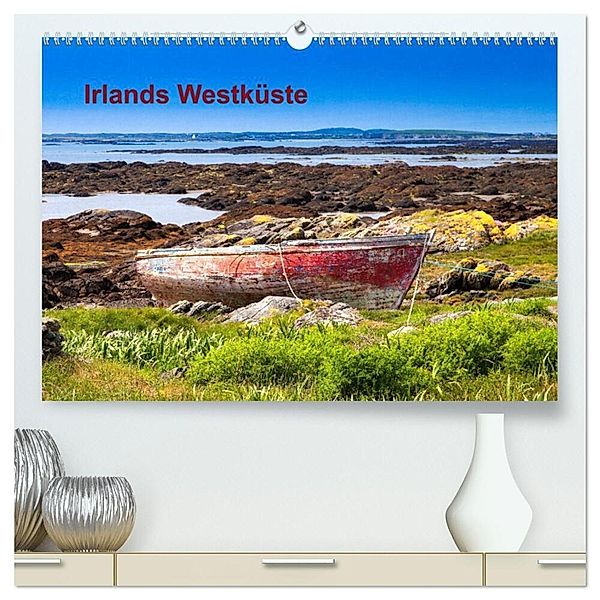 Irlands Westküste (hochwertiger Premium Wandkalender 2024 DIN A2 quer), Kunstdruck in Hochglanz, Jürgen Klust