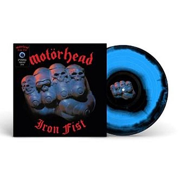 Iron Fist (40th Anniversary Edition) (Black & Blue LP) (Vinyl), Motörhead
