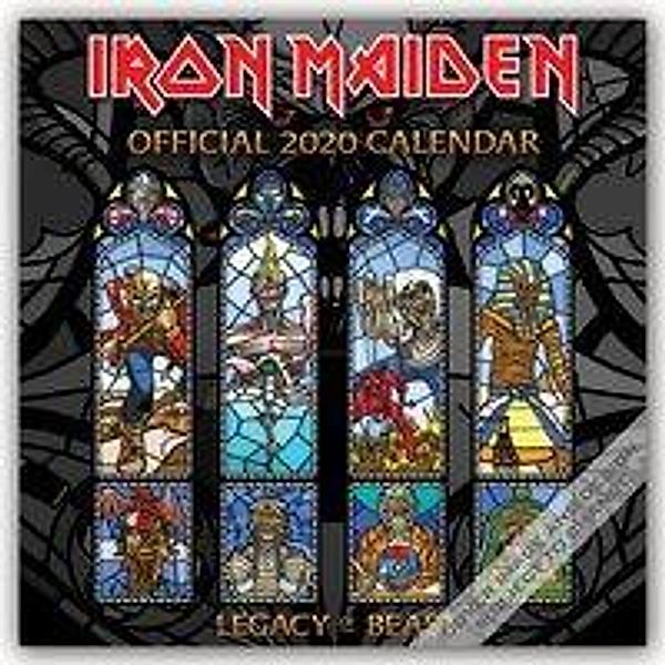 Iron Maiden 2020 - 16-Monatskalender, Iron Maiden