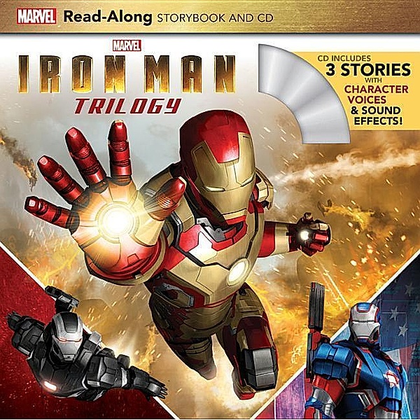 Iron Man Trilogy Read-Along Storybook, w. Audio-CD, Marvel Book Group
