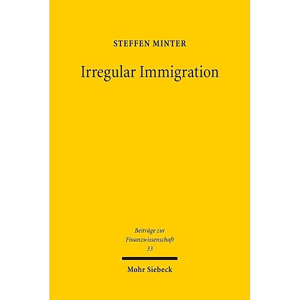 Irregular Immigration, Steffen Minter