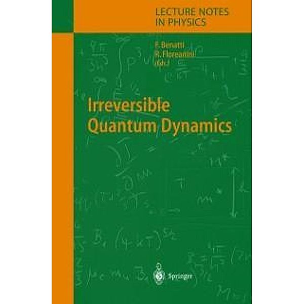 Irreversible Quantum Dynamics / Lecture Notes in Physics Bd.622