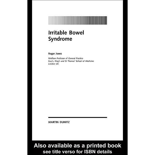 Irritable Bowel Syndrome: pocketbook, Roger Jones