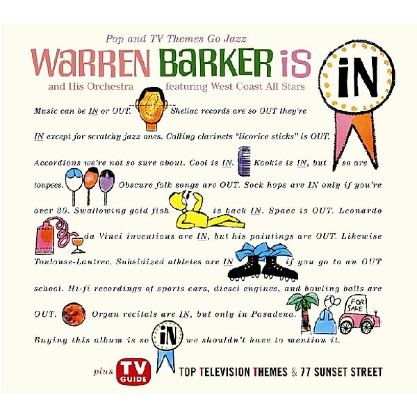 Is In, Warren Barker