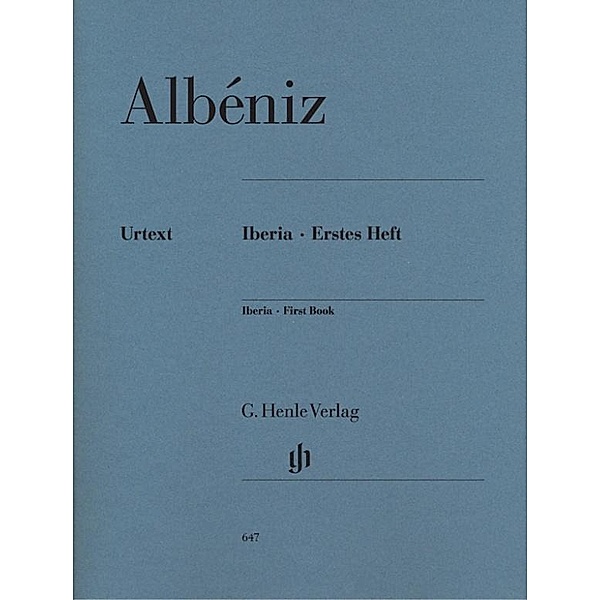 Isaac Albéniz - Iberia · Erstes Heft, Isaac Albeniz