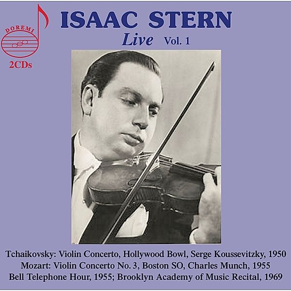 Isaac Stern: Live,Vol.1, Isaac Stern, Alexander Zakin