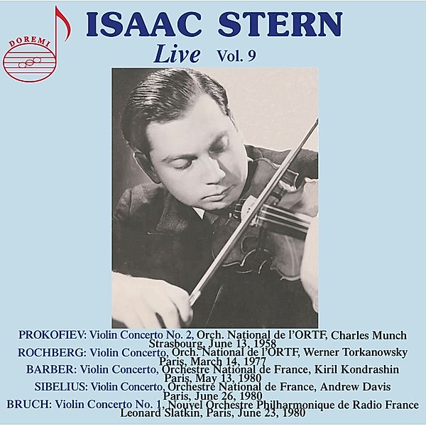 Isaac Stern: Live,Vol.9, Isaac Stern