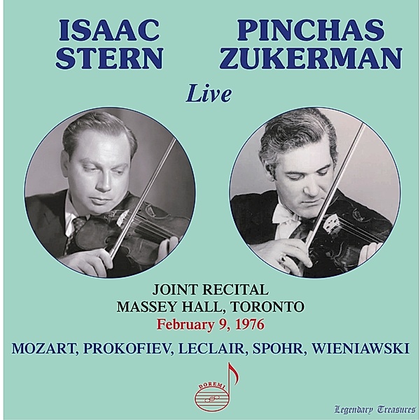 Isaac Stern & Pinchas Zukerman,Live, Isaac Stern, Pinchas Zukerman