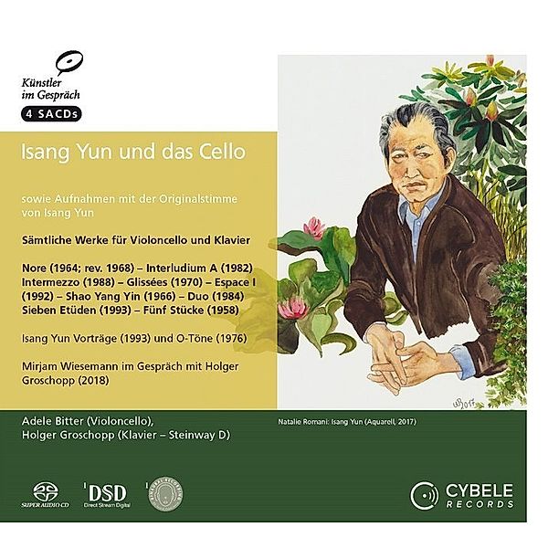 Isang Yun und das Cello,4 Super-Audio-CDs (Hybrid), Mirjam Wiesemann