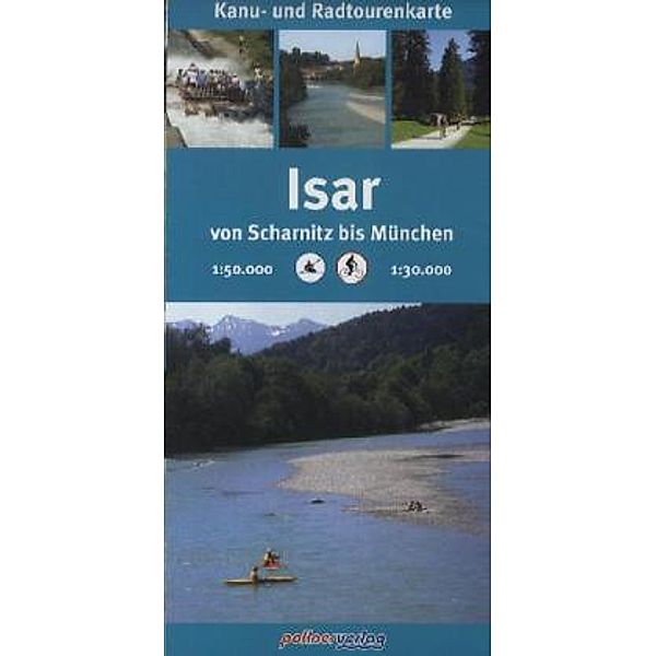 Isar, Kanu- und Radtourenkarte