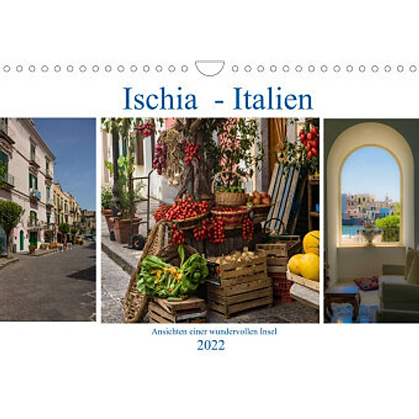 Ischia - Italien (Wandkalender 2022 DIN A4 quer), Mario Hagen