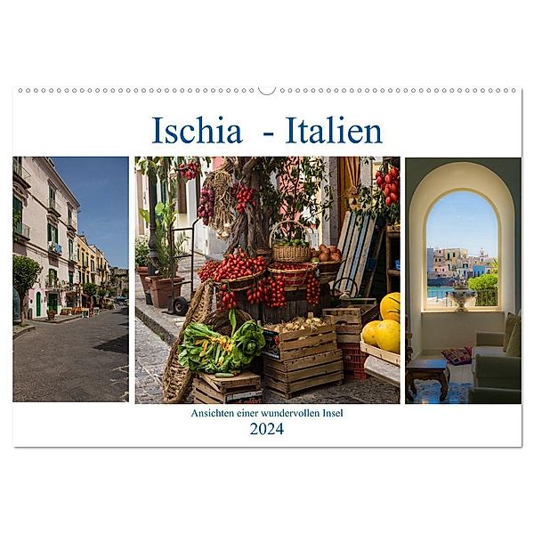 Ischia - Italien (Wandkalender 2024 DIN A2 quer), CALVENDO Monatskalender, Mario Hagen