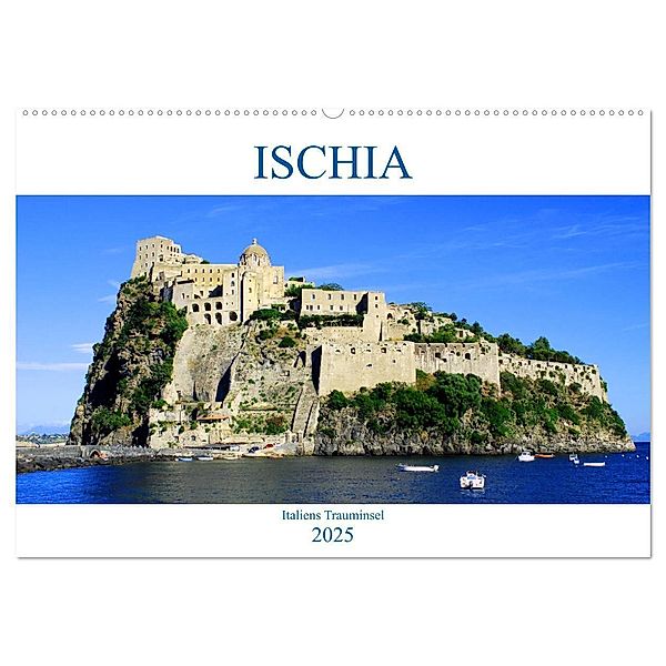 Ischia - Italiens Trauminsel (Wandkalender 2025 DIN A2 quer), CALVENDO Monatskalender, Calvendo, Peter Schneider