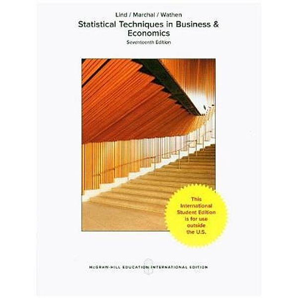 ISE Statistical Techniques In Business And Economics, Lind