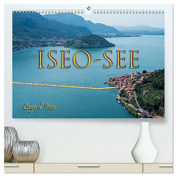 Iseo-See (hochwertiger Premium Wandkalender 2025 DIN A2 quer), Kunstdruck in Hochglanz, Calvendo, Hermann Koch