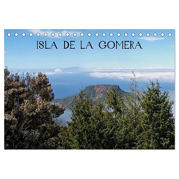 Isla de la Gomera (Tischkalender 2024 DIN A5 quer), CALVENDO Monatskalender, Calvendo