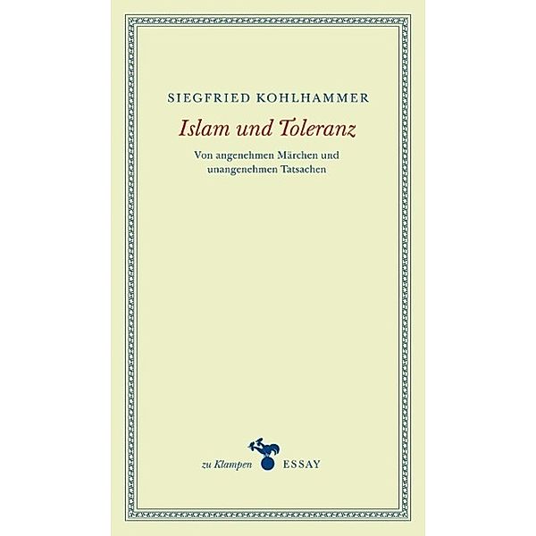 Islam und Toleranz, Siegfried Kohlhammer