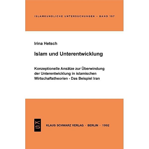 Islam und Unterentwicklung, Irina Hetsch