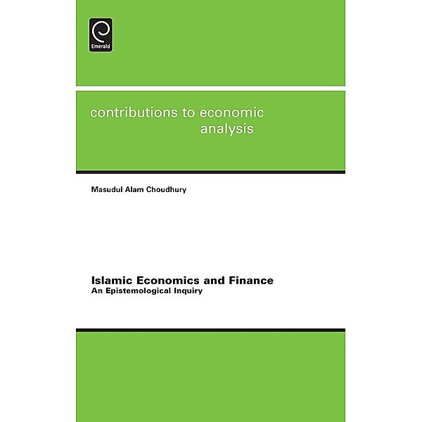 Islamic Economics and Finance, Masudul Alam Choudhury